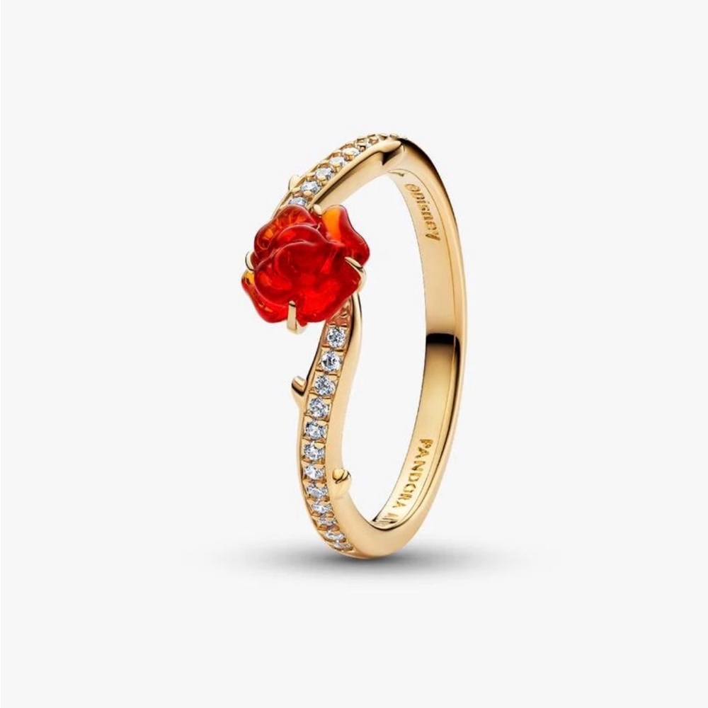 Disney Beauty and the Beast Enchanted Rose Ring